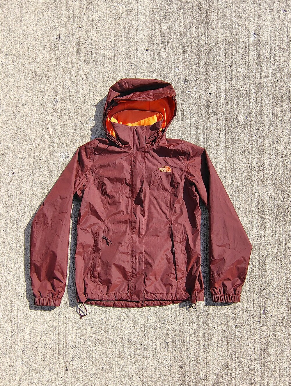 The North Face Womens Resolve  Lightweight Nylon Jacket Size Small